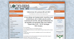 Desktop Screenshot of locknersbilochmc.se